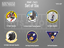 Kitsworld SAV Sticker Set - USAAF - Part 5 